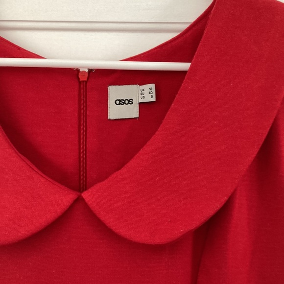 Size 8 Red ASOS dress - Picture 2 of 8